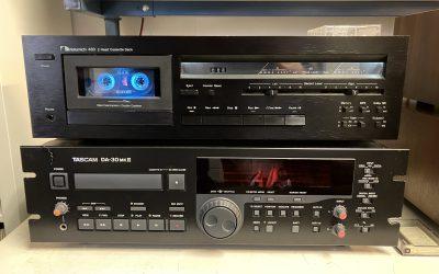 Nakamichi 480 met custom LED-mod