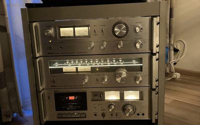 Akai set in Rack geserviced